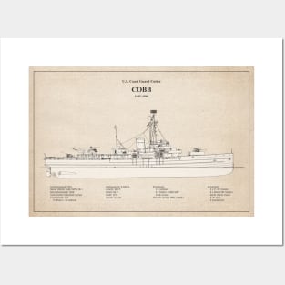 Cobb wpg-181 United States Coast Guard Cutter - SBD Posters and Art